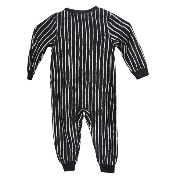 Disney The Nightmare Before Christmas Jack Skellington Fleece Pajama Costume 3T - Picture 2 of 6